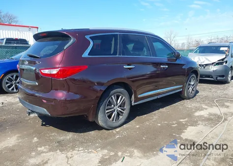 2013 Infiniti Jx35 from USA, damaged, VIN 5N1AL0MM4DC345105